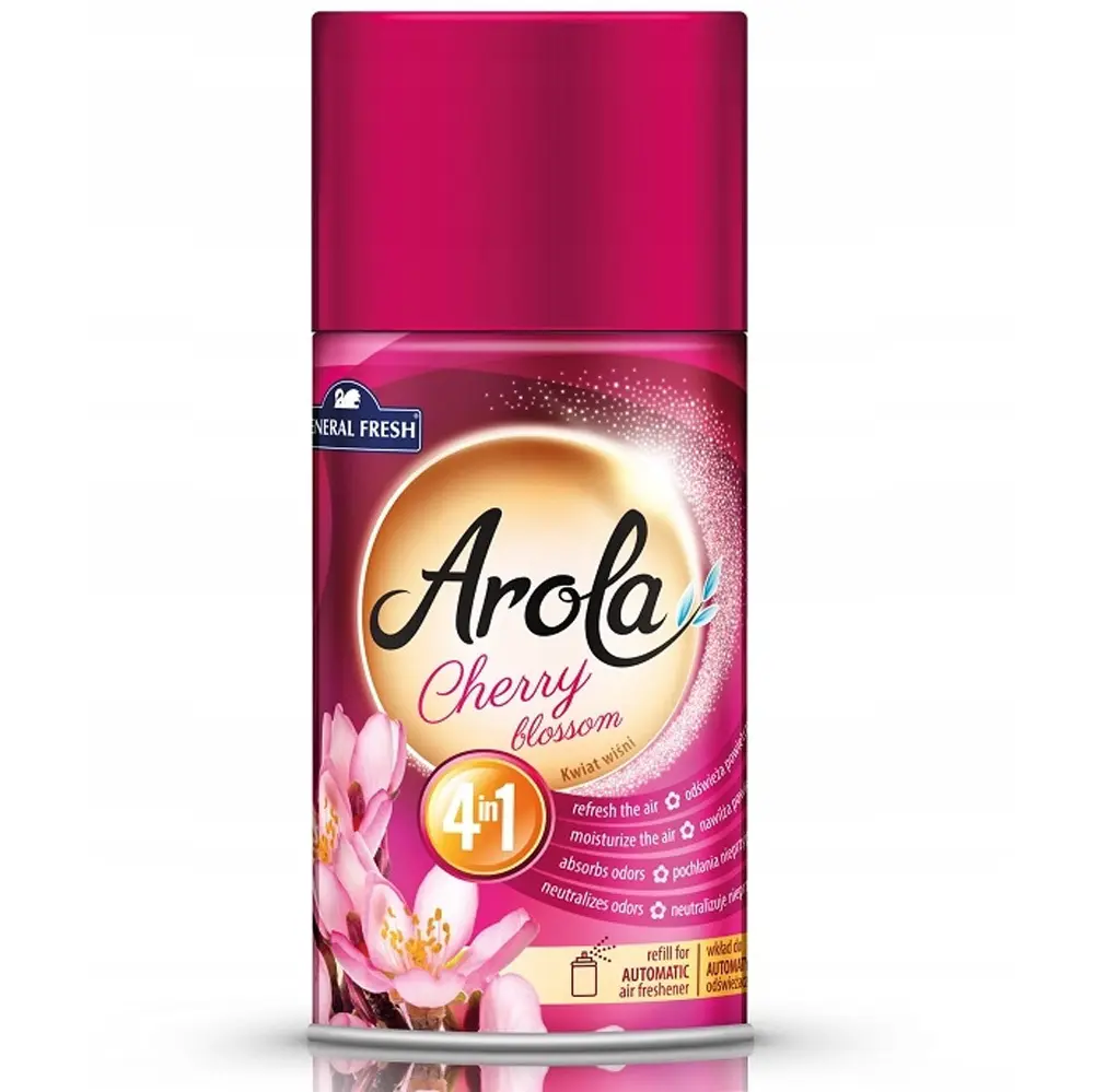 Zdjęcie produktu Odświeżacz Powietrza Arola Automatyczny Wkład Cheryy Blossom Kwiat Wiśni 250 ml