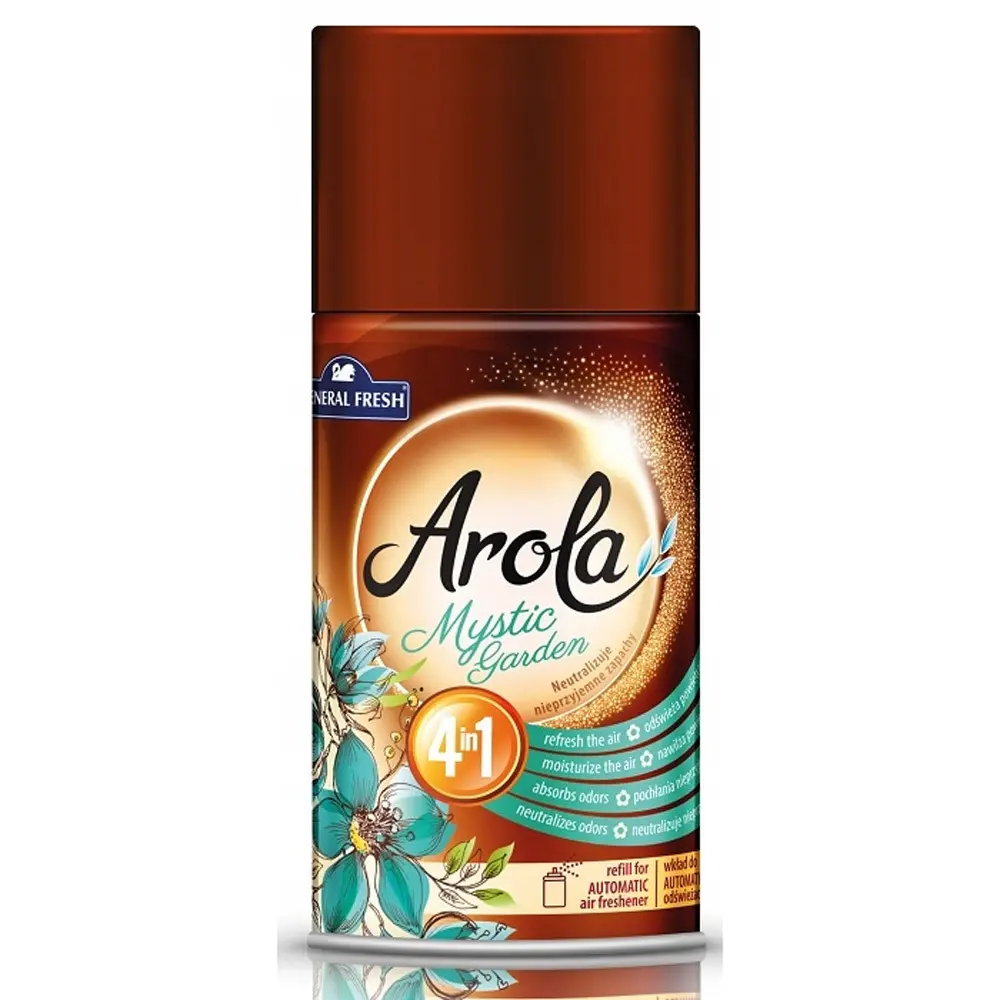 Zdjęcie produktu Odświeżacz Powietrza Arola Automatyczny Wkład Mistic Garden Tajemniczy Ogród 250 ml