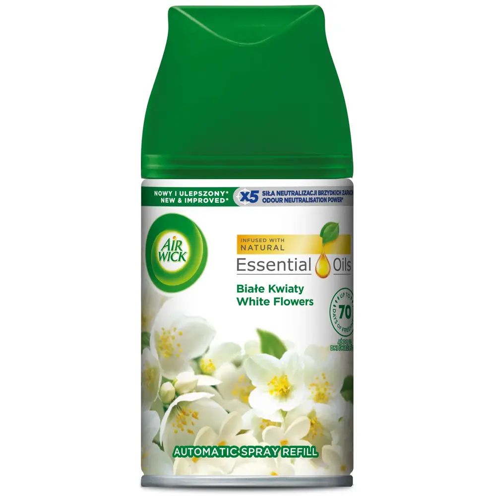 Zdjęcie produktu Odświeżacz Powietrza Automatyczny Air Wick Automatic Essential Oil Citrus Spray Wkład Zapas 250 ml