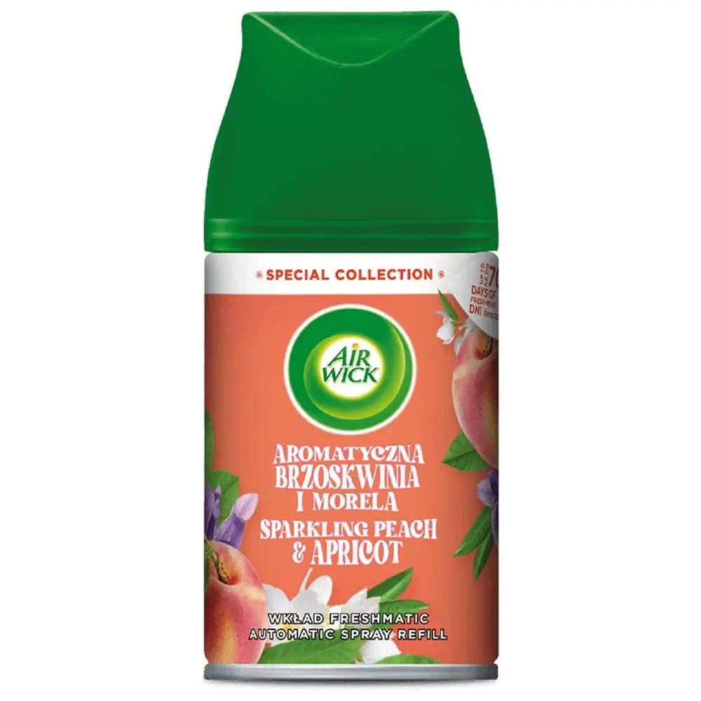 Zdjęcie produktu Odświeżacz Powietrza Automatyczny Air Wick Automatic Brzoskwinia i Morela Spray Wkład Zapas 250 ml
