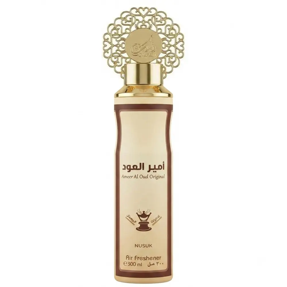 Zdjęcie produktu Odświeżacz Powietrza Dubajski Zapach do Domu Nusuk Ameer Al Oud Original Spray 300ml