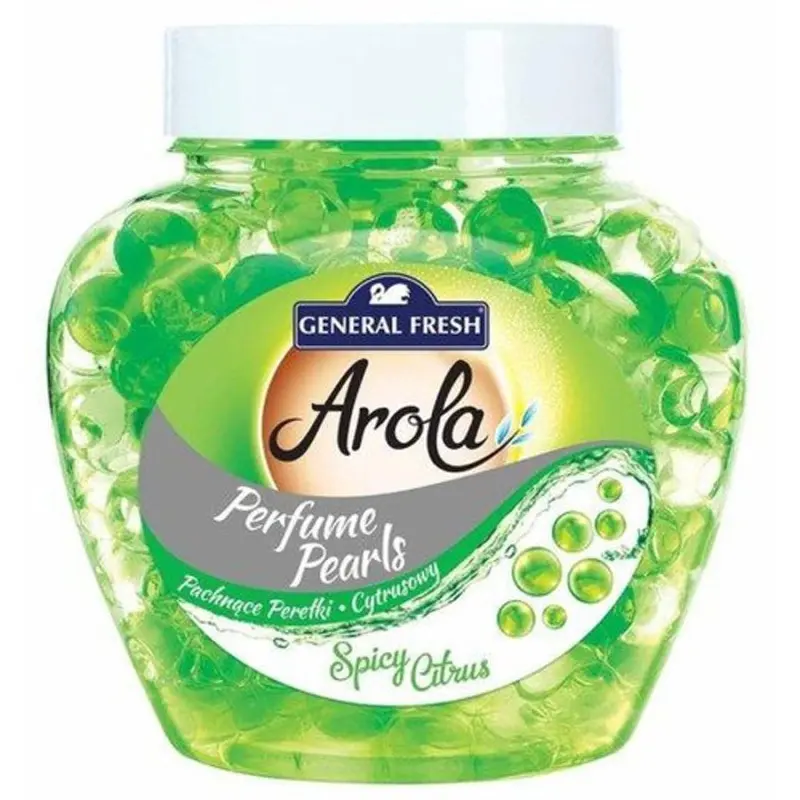 Zdjęcie produktu Odświeżacz Powietrza Arola Pachnące Perełki Spicy Citrus Cytrynowy Żelowe Kuleczki 250 g