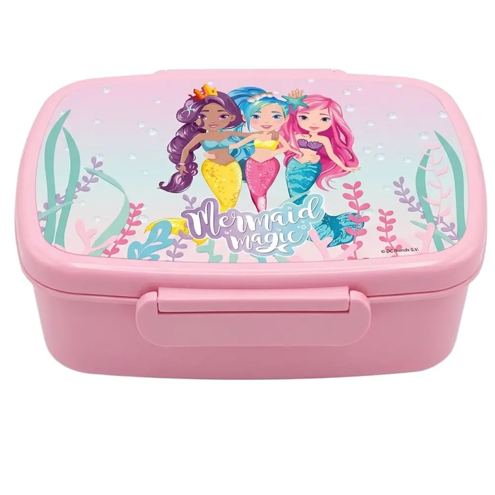 Zdjęcie produktu Lunchbox Pojemnik Śniadaniowy Śniadaniówka do Szkoły Syrenki dla Dziewczynki dla Dziecka 1 szt.