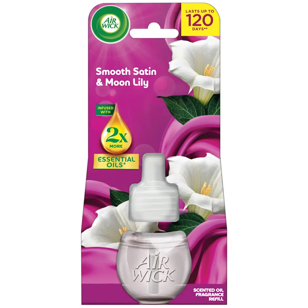 Zdjęcie produktu Odświeżacz Powietrza Elektryczny Air Wick Księżycowa Lilia Otulona Satyną Zapas 19 ml