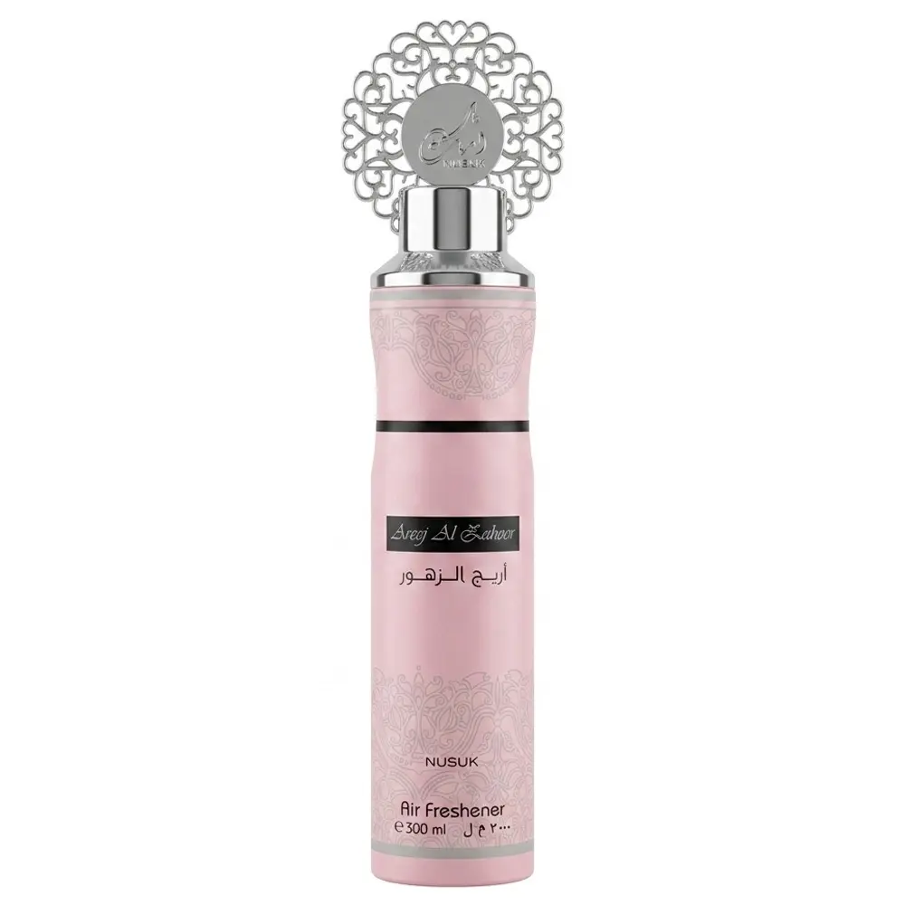 Zdjęcie produktu Odświeżacz Powietrza Dubajski Zapach do Domu Nusuk Zahor Spray 300ml