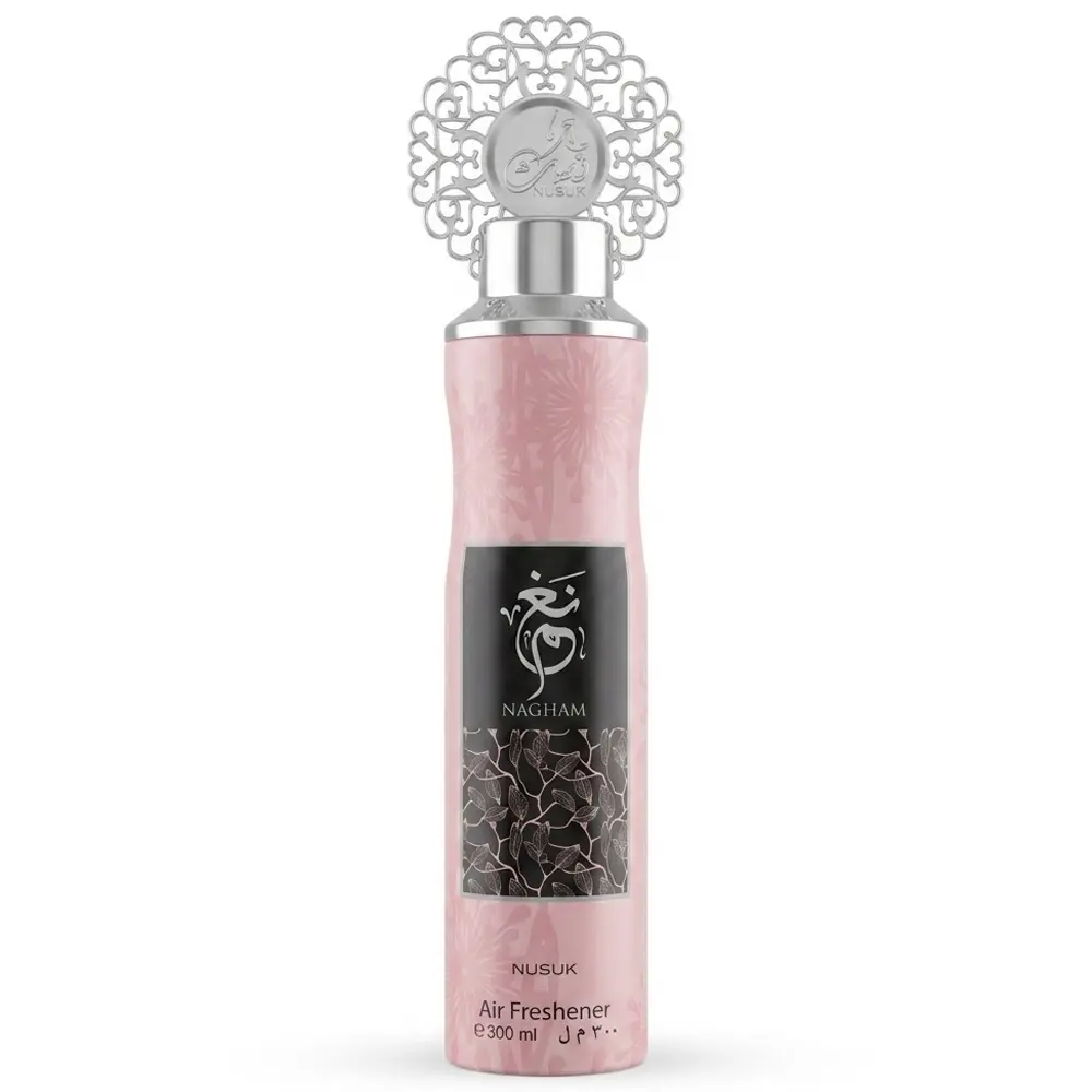 Zdjęcie produktu Odświeżacz Powietrza Dubajski Zapach do Domu Nusuk Nagham Kwiatowy Spray 300ml