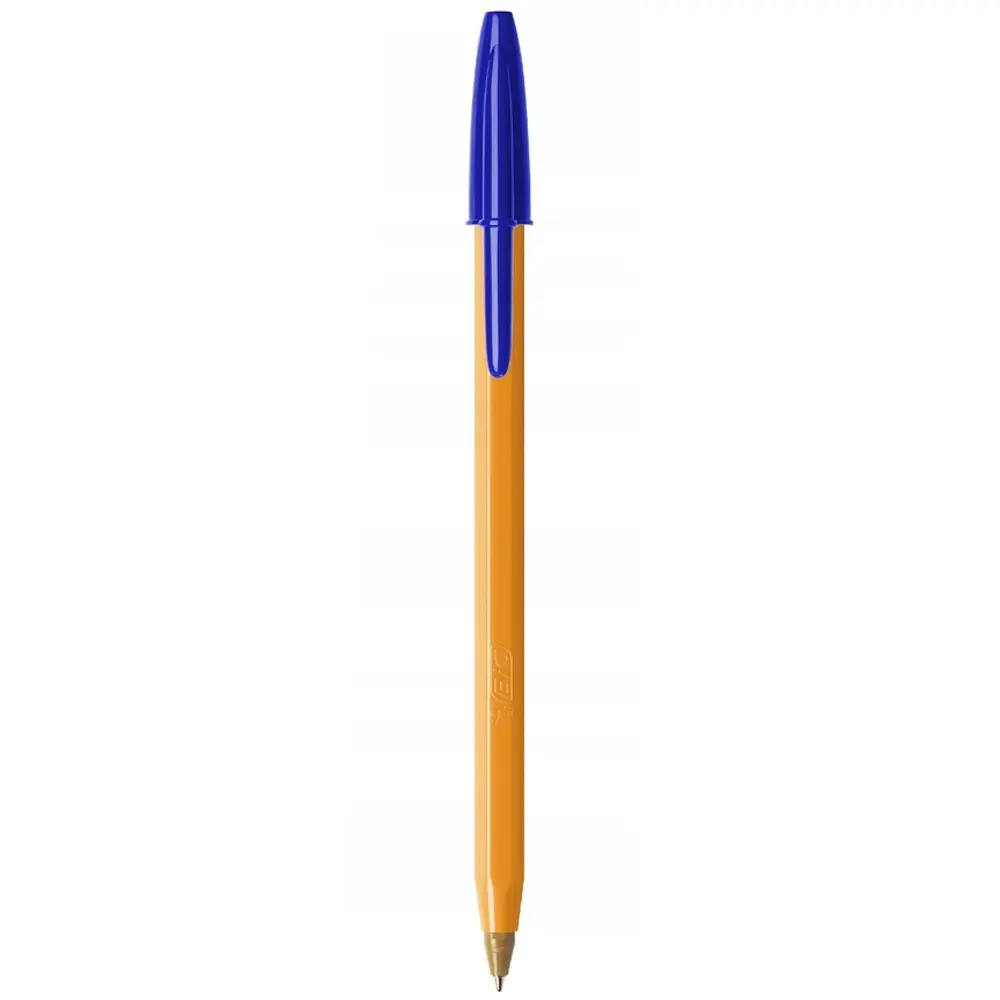 Zdjęcie produktu Długopis BIC Orange z Niebieski Wkładem Nie Rozmazuje się Wysoka Jakość 1 szt.