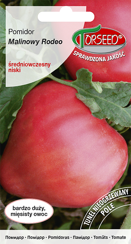 Zdjęcie produktu Pomidor Gruntowy Malinowy Rodeo 02g - Nasiona Pomidora - Uprawa w Ogrodzie