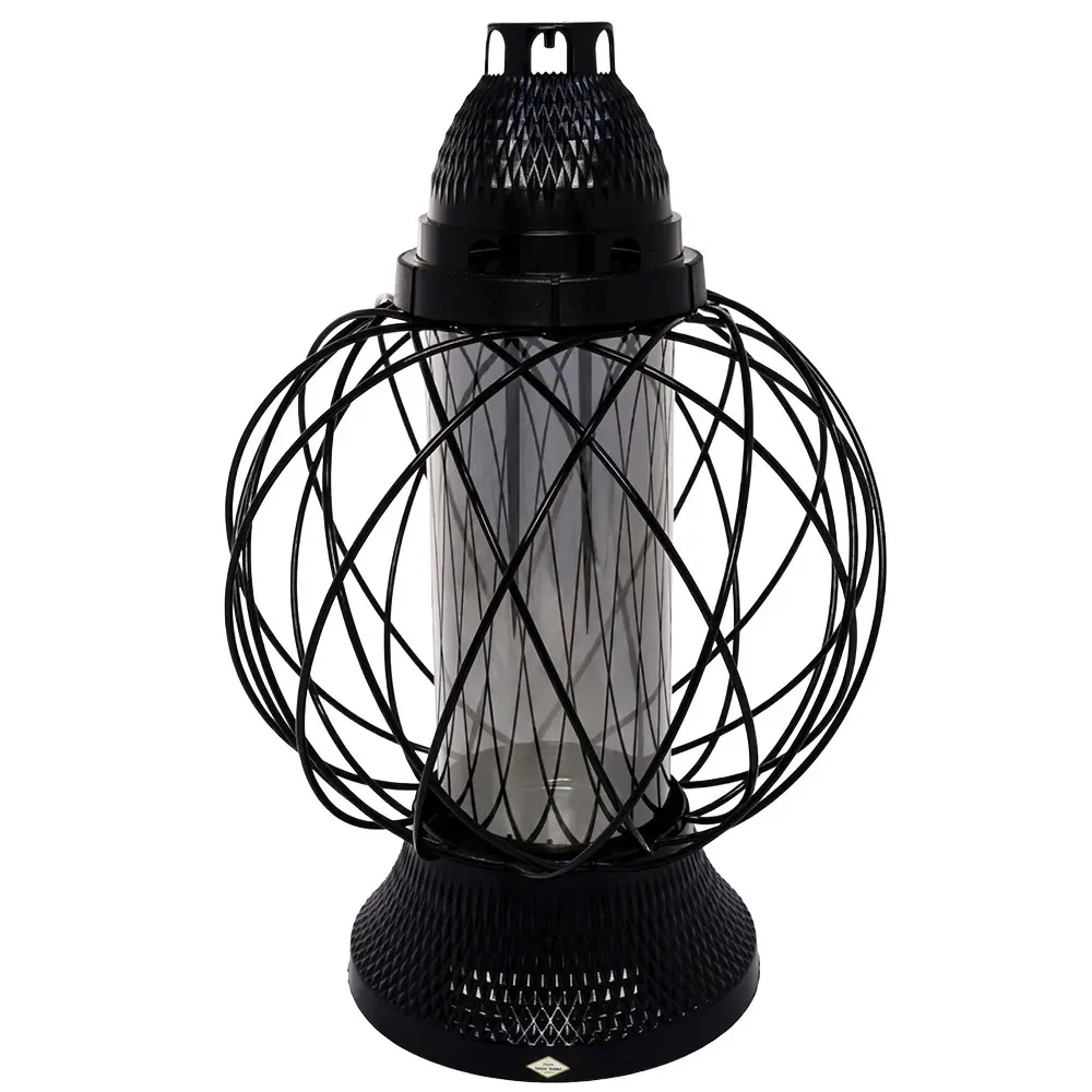 Zdjęcie produktu Znicz Metalizowany Kula Elegancki Duży 39 cm
