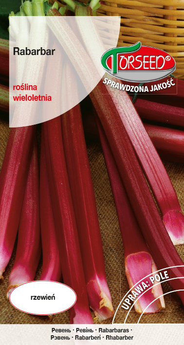 Zdjęcie produktu Rabarbar Lider 1g - Nasiona Rabarbaru - Uprawa w Ogrodzie