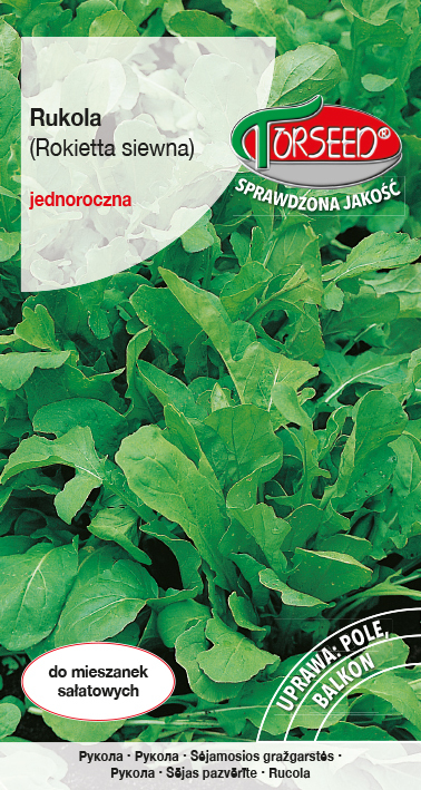 Zdjęcie produktu Rukola Jednoroczna Eruca Sativa 05g - Nasiona Rukoli - Uprawa w Ogrodzie