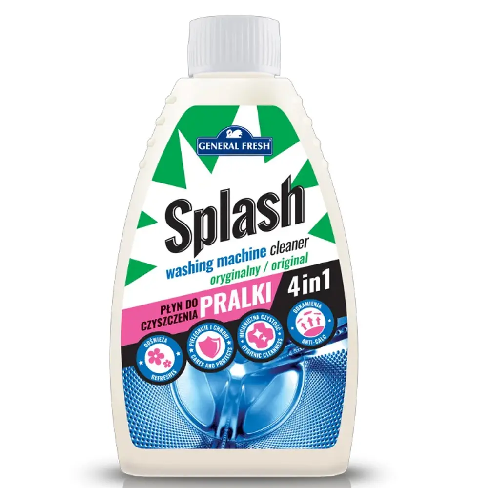 Zdjęcie produktu Płyn do Czyszczenia Pralki General Fresh Splash Uniwersalny Splash 250ml