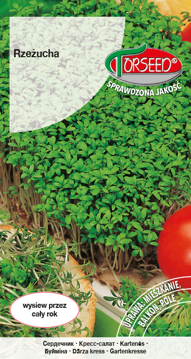 Zdjęcie produktu Rzeżucha Ogrodowa 10g - Nasiona Rzeżuchy - Uprawa w Ogrodzie