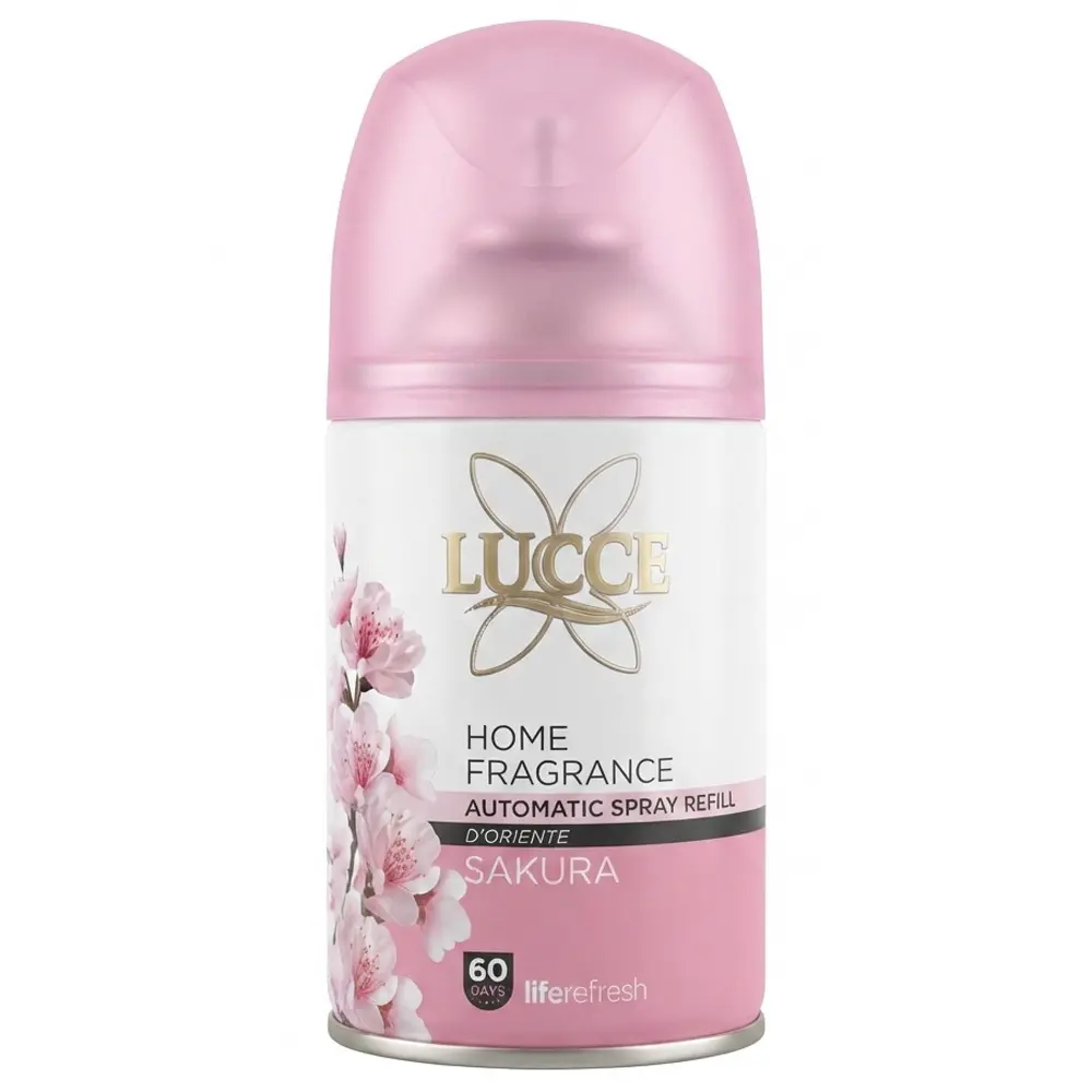 Zdjęcie produktu Odświeżacz Powietrza Automatyczny Sukura Spray Wkład Zapas na 60 dni 250 ml