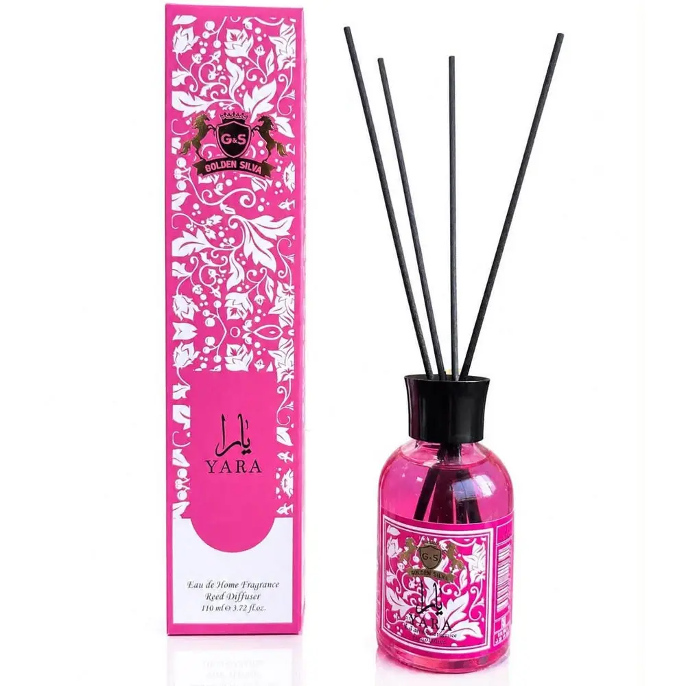 Zdjęcie produktu Odświeżacz Powietrza Dyfuzor na Patyczki Golden Silva Yara Red Diffuser 110ml 