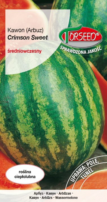 Zdjęcie produktu Arbuz-Kawon Crimson Sweet 1g - Nasiona Arbuza do Ogrodu