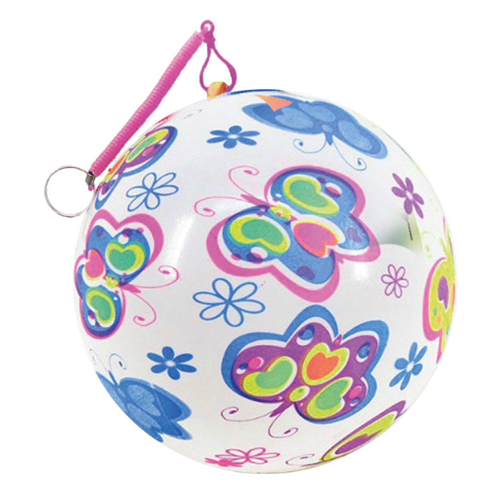 Zdjęcie produktu Piłka na sprężynie 23 cm odbijająca się zabawka