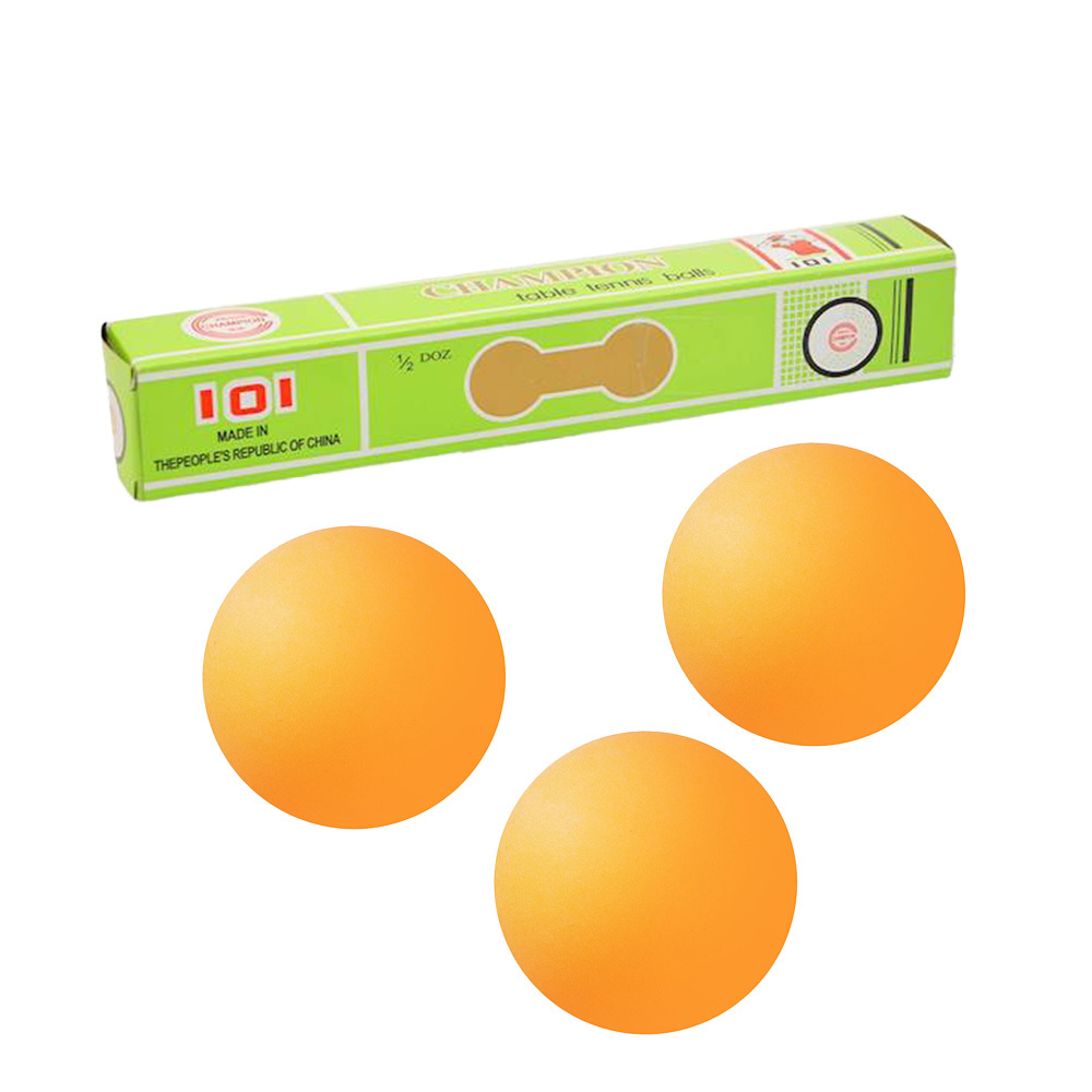 Zdjęcie produktu Piłka do Ping Ponga Pomarańczowa A'6