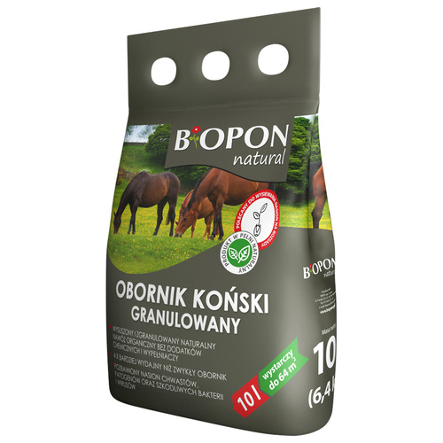 Zdjęcie produktu BOPON NATURAL - obornik granulowany koński 10L
