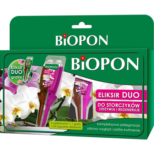Zdjęcie produktu BOPON-Eliksir DUO do storczyków odżywia i regeneruje 5*35ml PROMOCJA