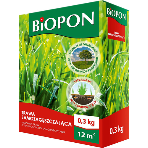 Zdjęcie produktu BOPON trawa samozagęszczająca 0,3kg - mieszanka kwalifikowana