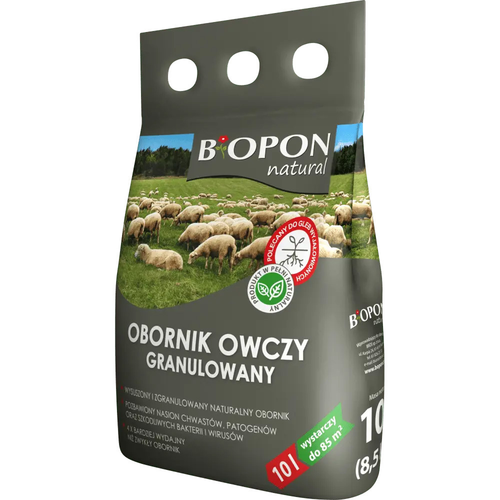 Zdjęcie produktu BOPON NATURAL - obornik granulowany owczy 10l