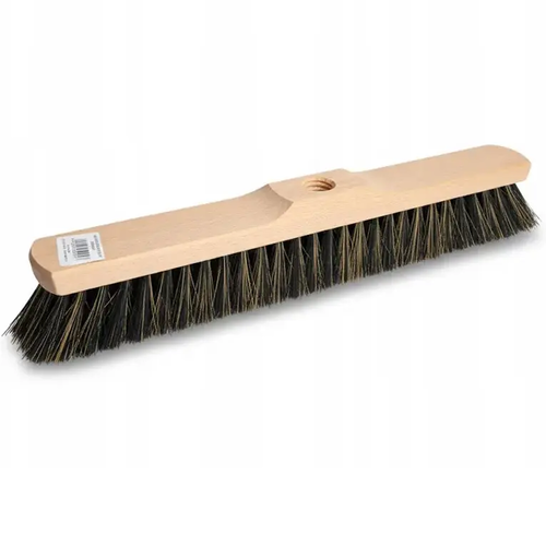 Zdjęcie produktu Miotła zamiatacz szczotka do podłóg drewniana bukowa bez kija 50cm