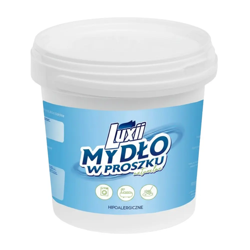 Zdjęcie produktu Naturalne mydło w proszku Luxii hipoalergiczne do prania ubrań niemowląt 1kg 
