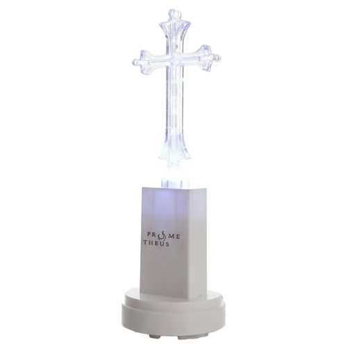 Zdjęcie produktu Świeca led biała ruchomy płomień wkład do zniczy latarni baterie 12,5 cm