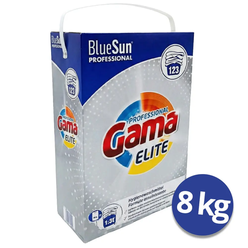 Zdjęcie produktu Uniwersalny proszek do prania gama professional elite 8 kg 123 prania