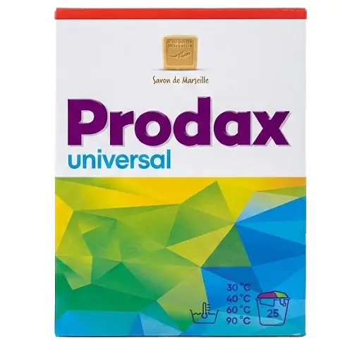 Zdjęcie produktu Proszek do Prania Prodax uniwersalny do tkanin białych i kolorowych skuteczny 70 prań 4,55kg