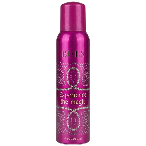 Zdjęcie produktu Dezodorant damski Bi-es Experience The Magic spray perfumowany długotrwała świeżość 150ml