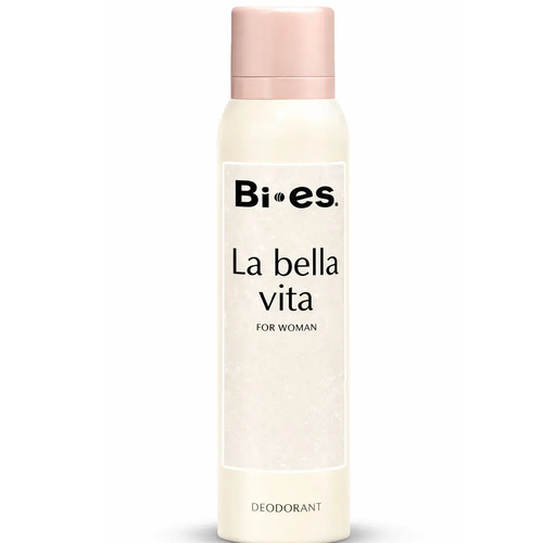 Zdjęcie produktu Dezodorant damski Bi-es La Bella Vita spray perfumowany długotrwała świeżość 150ml