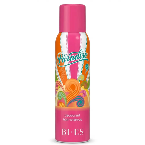 Zdjęcie produktu Dezodorant damski Bi-es Paradiso spray perfumowany długotrwała świeżość 150ml