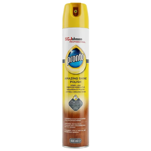 Zdjęcie produktu Pianka do czyszczenia mebli pronto classic aerozol połysk 400ml