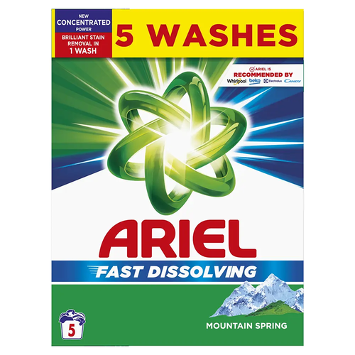 Zdjęcie produktu Proszek do Prania Białych Tkanin Ariel Fast Dissolving 275g 5 prań