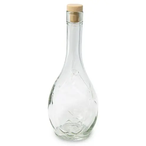 Zdjęcie produktu Butelka z Korkiem Ikona 28cm na alkohol Whisky Wino Nalewki Bimber 500ml