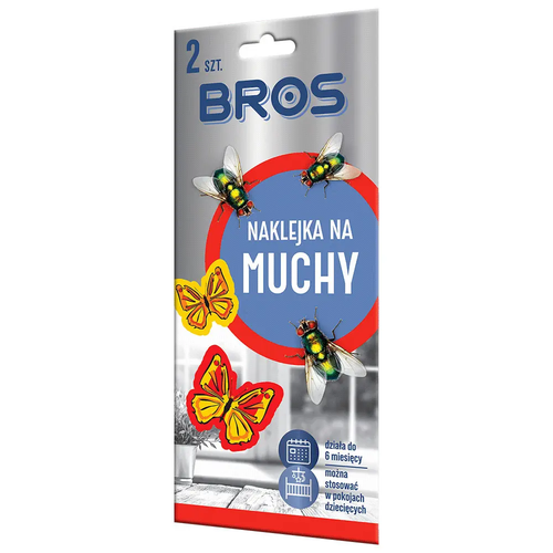 Zdjęcie produktu Naklejka na muchy dekoracyjna motyl do pokoju dziecięcego trutka bezzapachowa