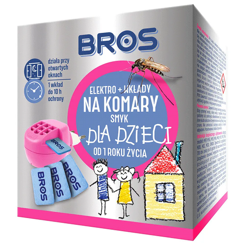 Zdjęcie produktu Urządzenie na komary smyk elektrofumigator plus wkłady dla dzieci od 1 roku