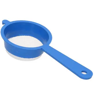 Zdjęcie produktu Sitko Kuchenne z drobnymi oczkami do odcedzania lub do przesiewania fi 6cm mix kolor 1 szt.