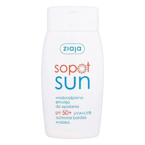 Zdjęcie produktu Ziaja sopot sun wodoodporna emulsja do opalania spf50+ 125ml