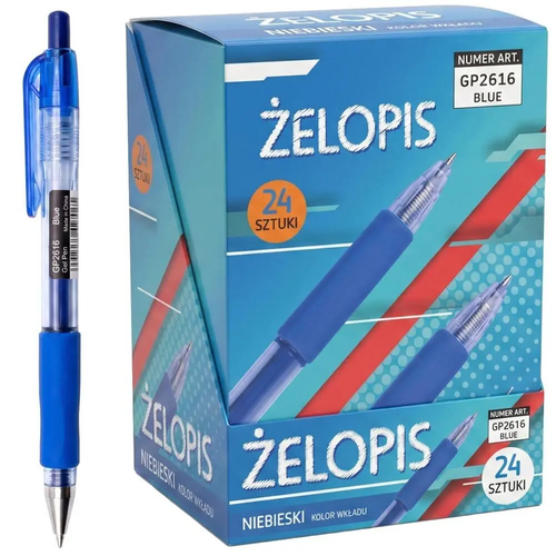Zdjęcie produktu Długopis żelowy niebieski Penword gp2616 1 szt.