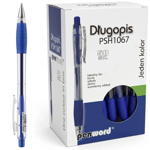 Zdjęcie produktu Długopis automatyczny Penword niebieski psh1067 1 szt.