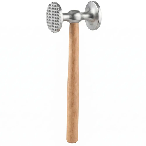 Zdjęcie produktu Tłuczek do mięsa aluminiowy kuchenny Practic tradycyjny solidny obustronny 22 cm