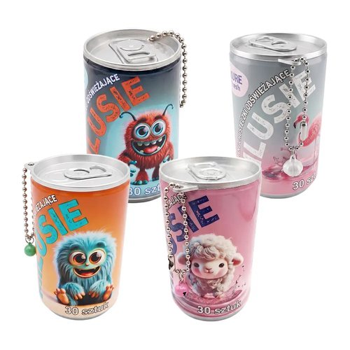Zdjęcie produktu Chusteczki nawilżane dla dzieci w puszce mini odświeżające Milusie 30 szt