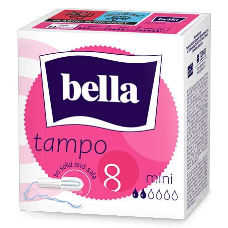 Zdjęcie produktu Tampony Higieniczne Bella Tampo Regular idealny na dni z niewielkim krwawieniem 8 sztuk