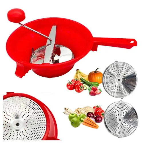 Zdjęcie produktu Przecierak do warzyw i owoców sitko stalowe 20 cm