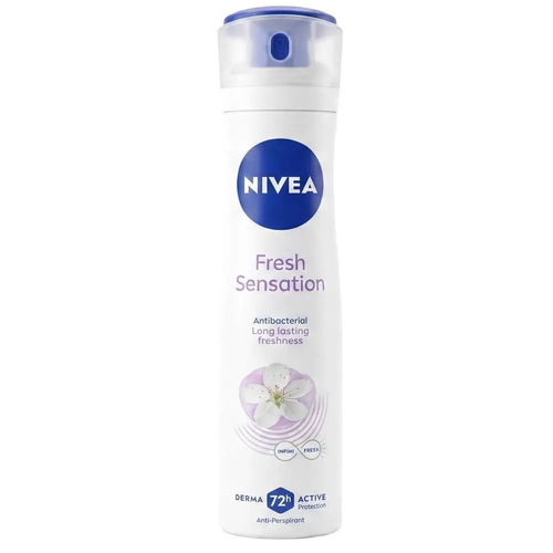 Zdjęcie produktu Dezodorant damski Nivea Fresh Sensation antyperspirant spray dla kobiet 72h 150 ml