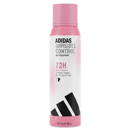 Zdjęcie produktu Dezodorant damski Adidas Invisible Control antyperspirant nie zostawia śladów na ubraniach 150ml