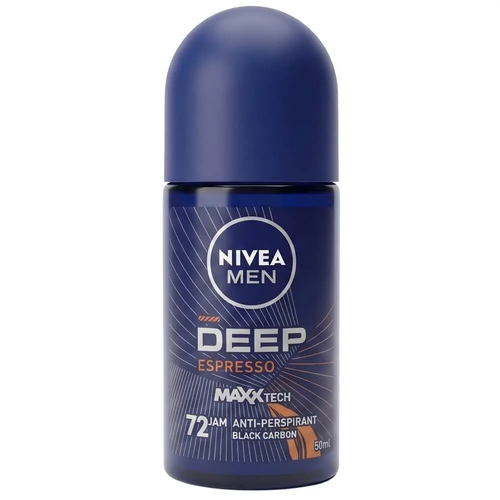 Zdjęcie produktu Dezodorant męski w kulce Nivea Deep Espresso antyperspirant dla mężczyzn 72h 50 ml